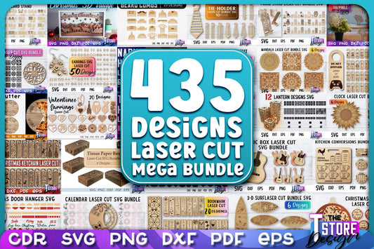 Laser Cut Mega Bundle SVG