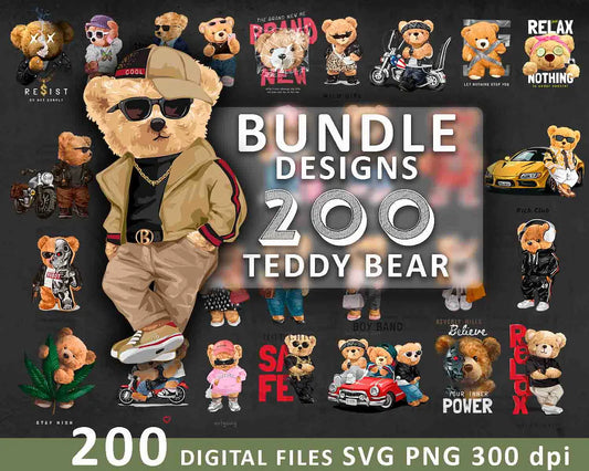 Bundle Designs 200 TEDDY BEAR