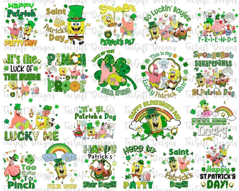 Lucky Cartoons St. Patrick's Day Joy