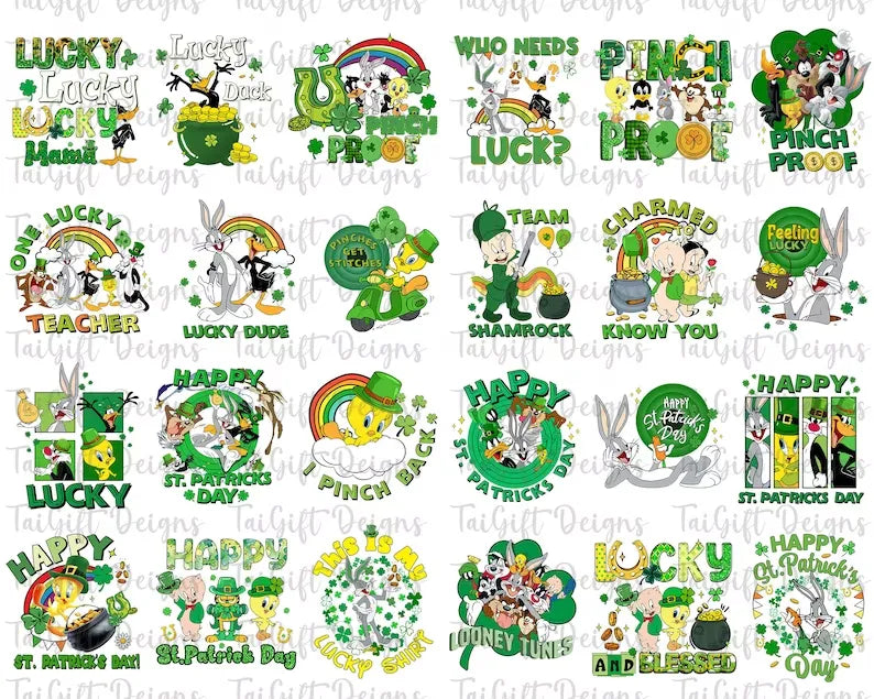 Lucky Cartoons St. Patrick's Day Joy