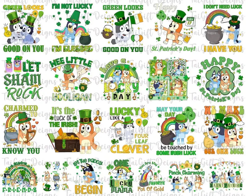 Lucky Cartoons St. Patrick's Day Joy