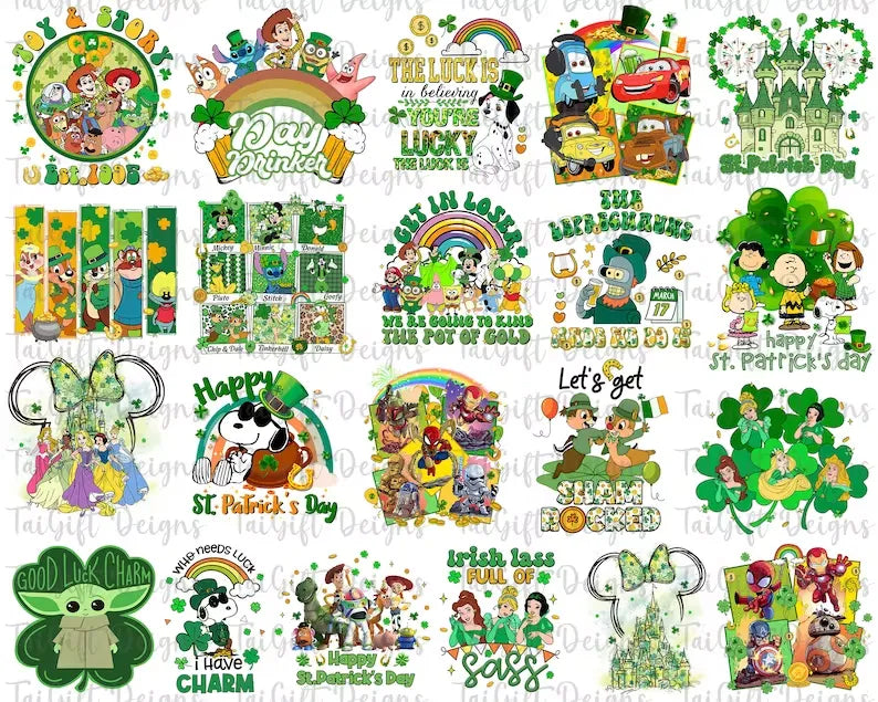 Lucky Cartoons St. Patrick's Day Joy