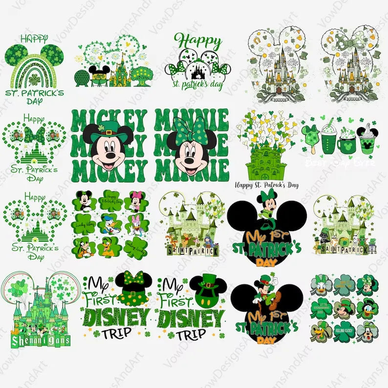 Mickey and Friends Saint Patrick's Day